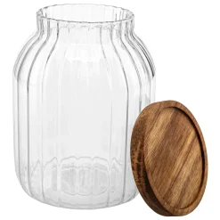 Bocal en verre 2L, Acacia