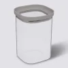 Bocal verre avec couvercle hermétique 1L