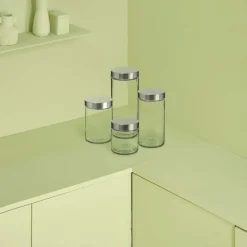 Bocal verre couvercle inox 1,2L