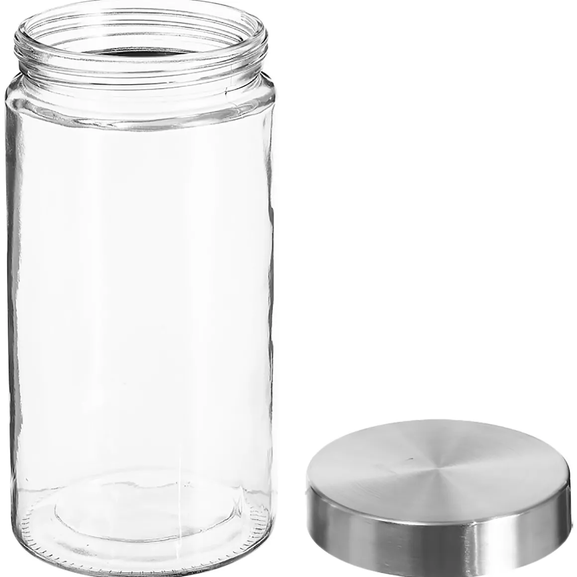 Bocal verre couvercle inox 1,7L