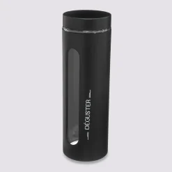 Bocal verre et métal 1,9L, Noir