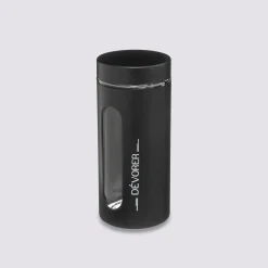 Bocal verre et métal 1,25L, Noir