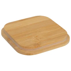 Boite de conservation métal couvercle bambou, 2L