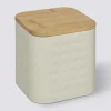 Boite de conservation métal couvercle bambou, 1,2L