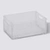 Boite de rangement pliable et empilable, 2,8L