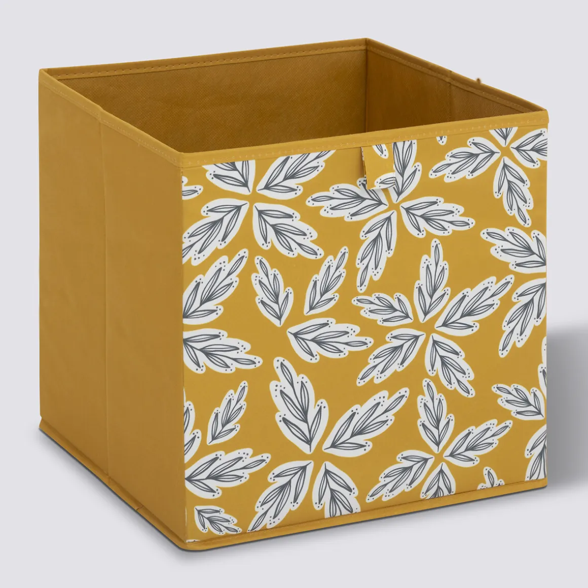 Boite de rangement 31x31 cm, Jaune