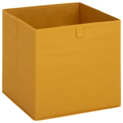 Boite de rangement 31x31 cm, Jaune