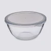 Bol à mixer 23cm avec couvercle, Verre
