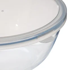 Bol à mixer 27cm avec couvercle, Verre