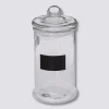 Bonbonnière en verre avec ardoise 1,6L