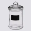 Bonbonnière en verre avec ardoise 1,2L