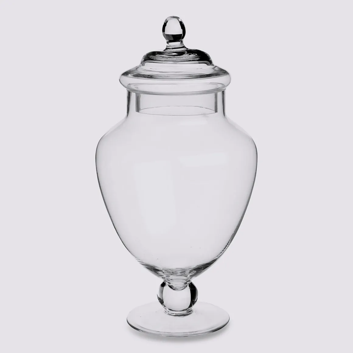 Bonbonnière verre sur pied 2,1L