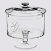 Bonbonnière verre sur pied 1,8L