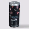 Boîte à café capsules métal, Noir
