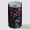 Boîte à café métal 500g, Noir