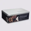 Boîte à chocolat métal, Noir