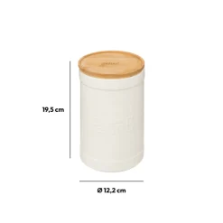 Boîte à farine, Céramique blanc