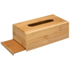 Boîte à mouchoirs, Bambou