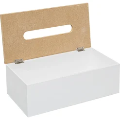 Boîte à mouchoirs, Blanc