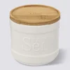 Boîte à sel, Céramique blanc