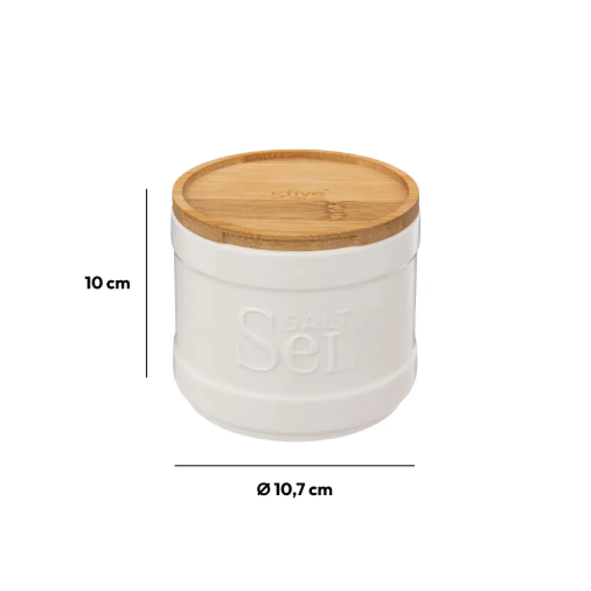 Boîte à sel, Céramique blanc