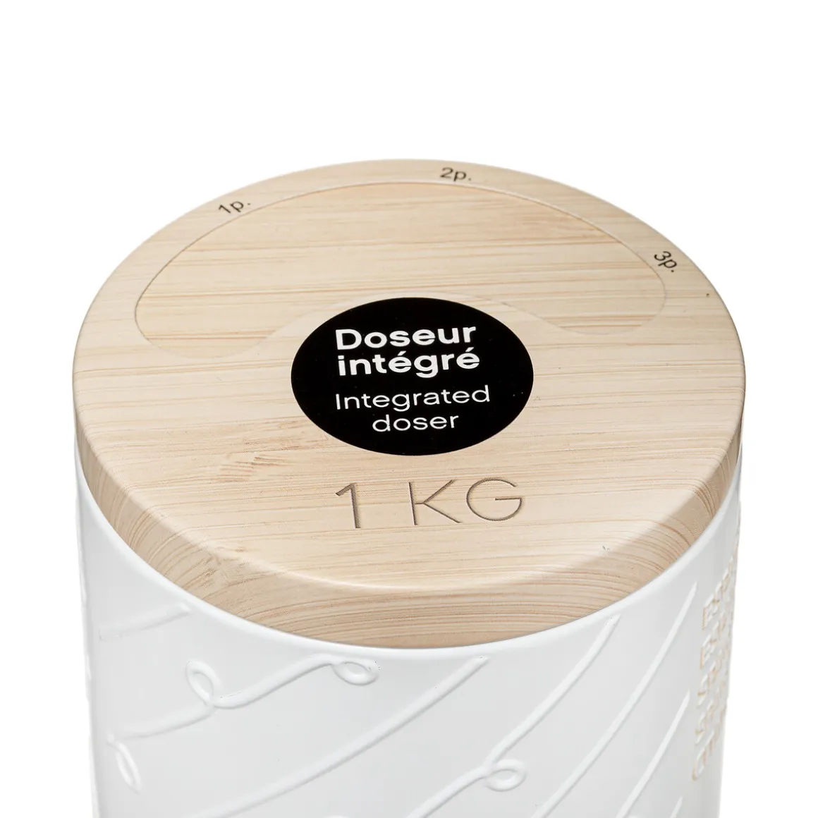 Boîte à spaghettis métal, Blanc
