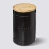 Boîte à sucre, Céramique noir