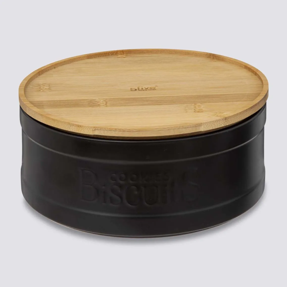 Boîte biscuits, Céramique noir