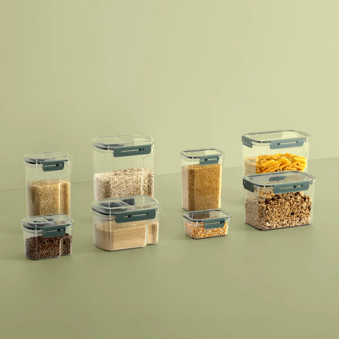 Boîte de conservation hermétique avec bec verseur 1,6L
