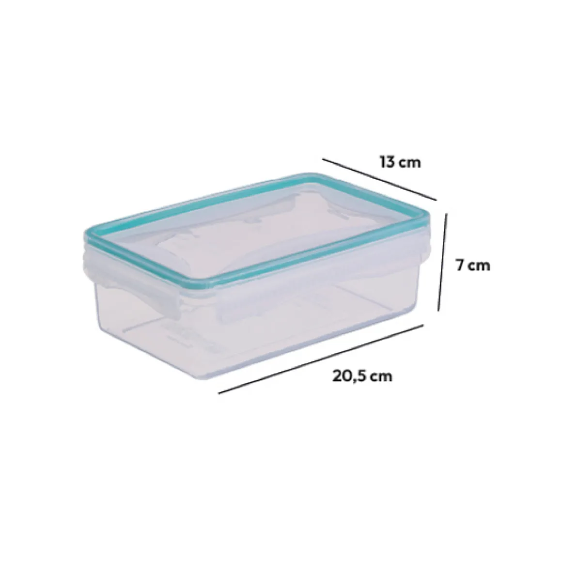 Boîte de conservation plastique 1,19L