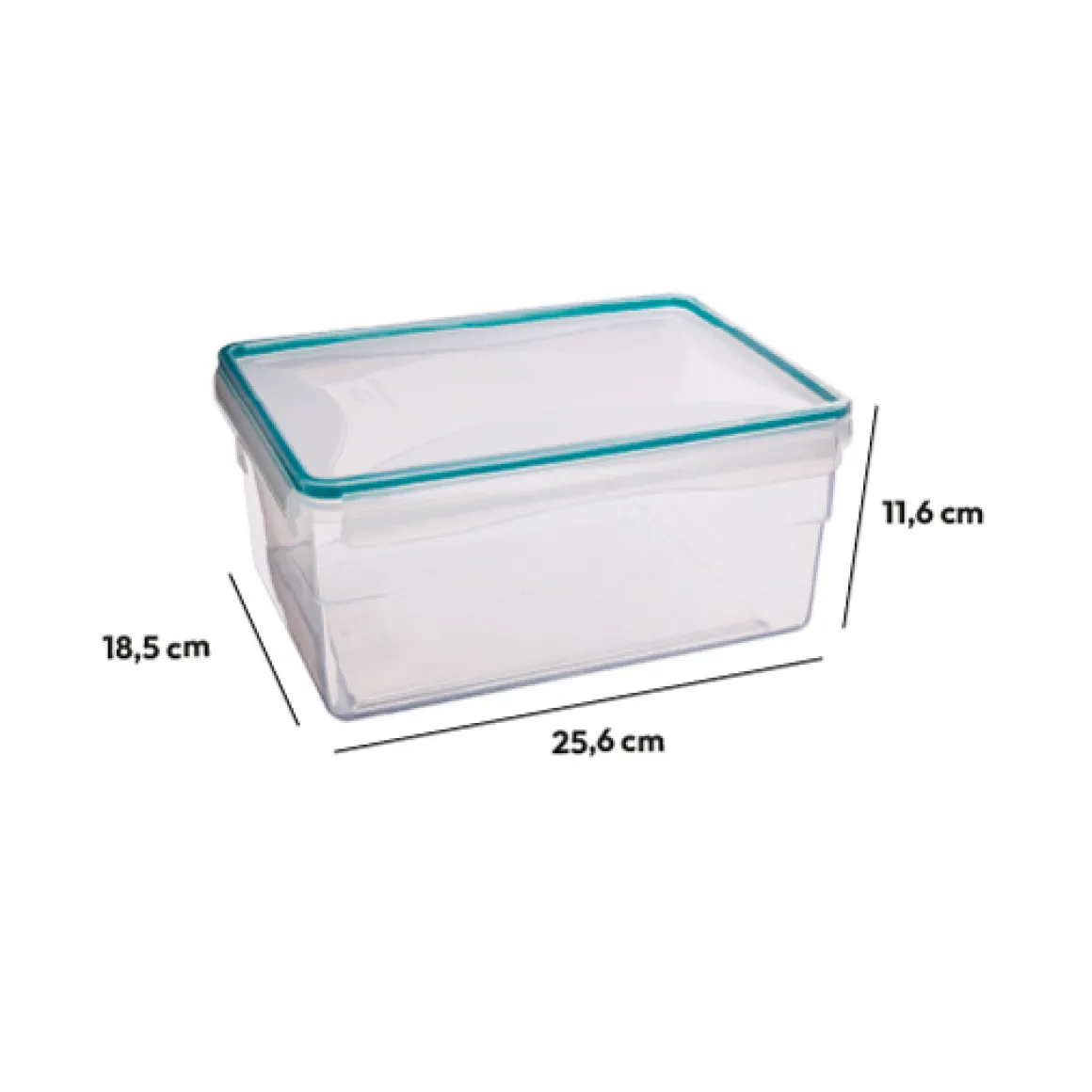 Boîte de conservation plastique 3,75L