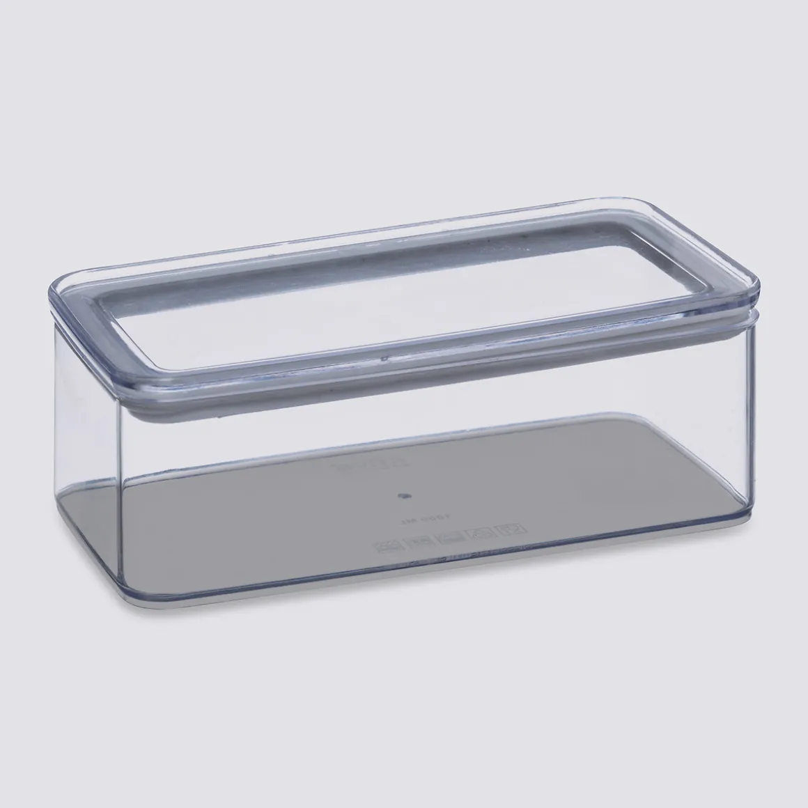 Boîte de conservation rectangle, 1L