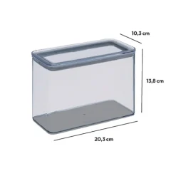 Boîte de conservation rectangle, 2L