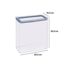 Boîte de conservation rectangle, 3L