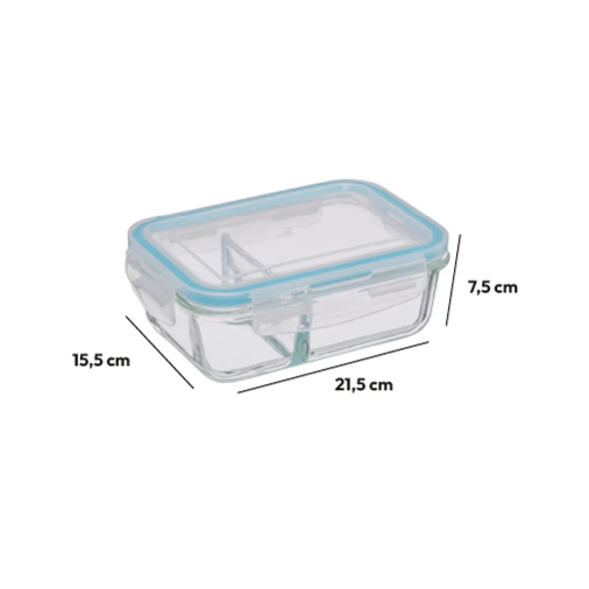 Boîte de conservation verre 1,1L