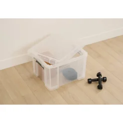 Boîte de rangement, 35L, Transparent