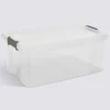 Boîte de rangement, 68L, Transparent