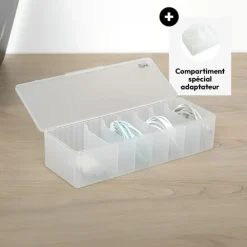 Boîte de rangement pour câbles