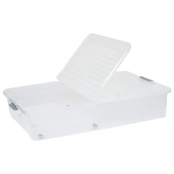 Boîte de rangement sous lit, 53L