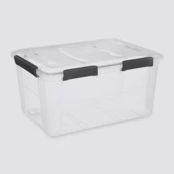 Boîte en plastique à clip 75L