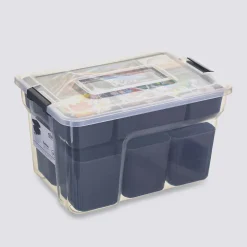 Boîte en plastique compartimentée 8L