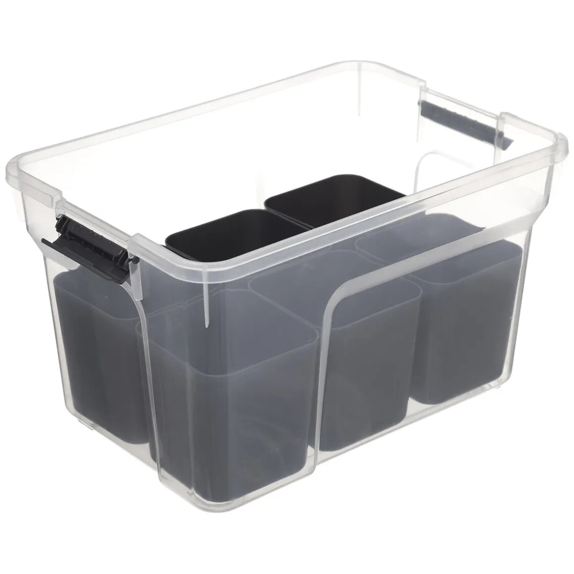 Boîte en plastique compartimentée 8L