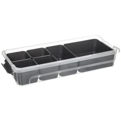 Boîte en plastique compartimentée 2,5L