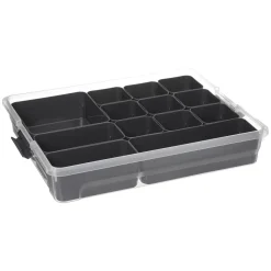 Boîte en plastique compartimentée 4,8L
