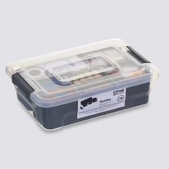 Boîte en plastique compartimentée 1,5L