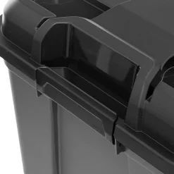Boîte en plastique 120L, Noir