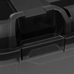 Boîte en plastique 120L, Noir