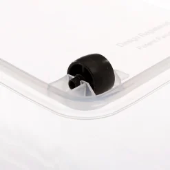 Boîte en plastique transparente 80L