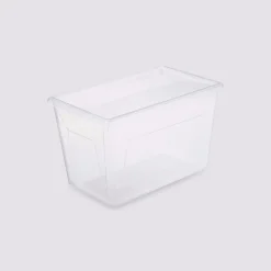 Boîte en plastique transparente 17,8L