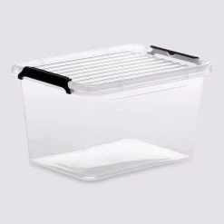 Boîte en plastique transparente 2L